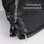 hanke 여성 배낭 패션 디자인 방수 노트북 백 가방 15quot 배낭 가방 블랙 dropship h6866 h6868 : 예뻐라 마트