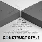 거실인테리어 MOES-스마트 조명 스위치 Tuya ZigBee 스타 링 시리즈 중립 와이어 없음 커패시터 필요 스마트 라이프 알렉사 구글 홈으로 작동... 
