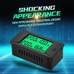 dc 0-300v 300a 션트 내장 디지털 배터리 테스터 양방향 전류계 전압계 역 전압 전원 월트 모니터 : 슈슈네 마켓