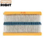 100pcs 1/4W 1R  22M 1% 금속 필름 저항 100R 220R 1K 1.5K 2.2K 4.7K 10K 22K 47K 100K 100 220 1K5 2K2 4K7 옴 : 대한종합기기상사