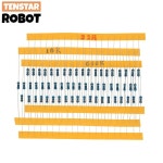 100pcs 1/4W 1R  22M 1% 금속 필름 저항 100R 220R 1K 1.5K 2.2K 4.7K 10K 22K 47K 100K 100 220 1K5 2K2 4K7 옴 : 대한종합기기상사