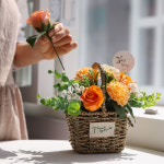 엔젤 카네이션 비누 꽃바구니 만들기 DIY 키트 어버이날 스승의날 선물 : 릴리몰리