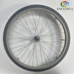 휠체어 부품 뒷바퀴 전체 에어 바퀴 A101 P1001 에이엔아이 코리아 대세엠케어 : 엠엔에이치 헬스케어