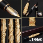 JINHAO 럭셔리 수석 선물 동부 드래곤 골든 만년필 사무실 비즈니스 스쿨 쓰기 펜 : 반디OA