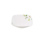 코렐 볼 접시 J2323-GB CP-9275 접시, 폭 6.5 x 깊이 높이 2.0 인치 (16.5 16.5 5 cm), 비산 방지, 경량, 그린 브리즈, 사각, 중간 그릇... 