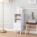 HSR36A 300 높은 협탁 수납 틈새 협탁 : 히트가구