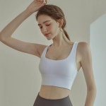 코르셋 스포츠 브라 크로스오버 뷰티 백 요가 브래지어 통기성 푸 레깅스 : 샵오오