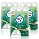 깨끗한나라 순수프리미엄 3겹 33m 30롤 x 3팩 : 티에스shop