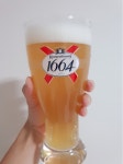 블랑맥주잔 1664맥주잔 : 국제상점