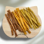 강아지 수제간식 트위스틱3종 소간 황태 치킨 1P 애견간식 : 그린본