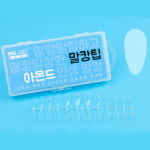 빅젤플러스 초보자용 말캉팁 아몬드 네일팁 : 더뷰티네일