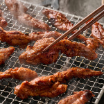 연탄 직화구이 닭목살 숯불 닭구이 간장맛 매콤맛 : 바다씨쌀롱