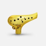 국산 노블 알토 C 오카리나 노블리 골드 NOBLE OCARINA ACNG : 뮤직시티