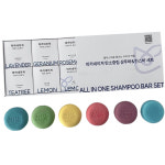 마카네이쳐 샴푸바 세트 95g 6개입(린스바1개입) 올인원 약산성 두피케어 고체샴푸 선물세트 : 마카네이쳐