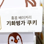 국내빠른 홍콩베이커리 기화병가 수제쿠키 펭퀸쿠키 초코맛 198G(11G x 18개입) : 코스트짱