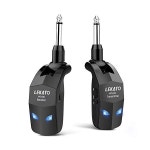 레카토 LEKATO 2.4Ghz 무선 기타 시스템 4 채널 송신기 수신기 오디오 일렉트릭 베이스용 충전식 및 수신기WS 80100193 : 반디네상회