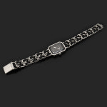 Chanel(샤넬) H0451 스틸 블랙 쿼츠 프리미에르 아이코닉 체인 팔찌 여성 시계 : 은평중고명품