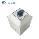 125A LW26-125/4M 방수 상자 IP65 3 상 4 와이어 양방향 듀얼 전원 공급 장치 모터 로터리 캠 스위치 : 대한종합기기상사