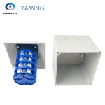 125A LW26-125/4M 방수 상자 IP65 3 상 4 와이어 양방향 듀얼 전원 공급 장치 모터 로터리 캠 스위치 : 대한종합기기상사