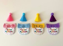 [생일리본 스카프SET] 4color 스카프 파티햇 생일파티 댕파티 멍파티 강아지 고양이 : 하루비파티