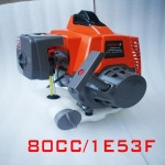 농장 80cc 1E53F 53mm 실린더 파워 가솔린 엔진 Goped 어스 드릴 브러시 커터 잔디 트리머 워터 펌프 모터 : 피엔케이글로벌