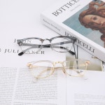 레이벤 RB5154 5750 5762 RAYBAN 투명 하금테 안경테 : BW EYEWEAR