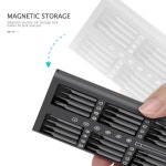 시계드라이버 소형 정밀 수동 드라이버 25 in 1 키트 마그네틱 비트 diy 세트 스마트 홈 pc 전화 수리 미니 도구 케이스 : 와이엘해외쇼핑