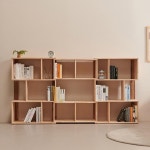 거실전면책장좁은 틈새책꽂이 슬림 고급 낮은책꽂이 만화 : 스마일카트