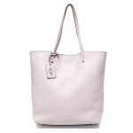 Fendi(펜디) 8BH101 퍼플 카프스킨 은장 셀러리아 스티치 쇼퍼 토트백 : 은평중고명품