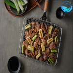 연탄 직화구이 대파 석쇠 불고기 : 바다씨쌀롱