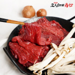 [아산맑은] 1등급 이상 한우암소 불고기 설도 목심 300g : 아산맑은몰