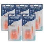 상아 이크린 덴픽스 치간칫솔 2S 0.8mm (17P / I자형)X5개 : 선한의료기