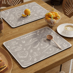 포유 푸드 규조토 식기 드라잉 매트 설거지 건조 패드 : 포유매트