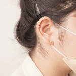 기본 바나나 바벨 룩 눈썹 써지컬 피어싱 : 카와이