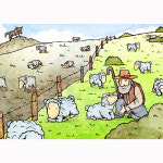 예배삽화 888 목자의 중요성 by 그림책마을 : 갓굿