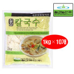 칠갑 생칼국수 1kg×10개 : 천일푸드