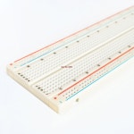 pcb 기판 반도체 빵판 ROBOT 1 개/ 브레드 보드 830 포인트 솔더리스 PCB 빵 MB-102 MB102 테스트 개발 DIY : 니더마켓파이브