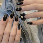 걸스코코 네일팁 리본파츠 셀프네일아트 붙이는 젤네일 인조손톱 NAIL-N66 : 걸스코코
