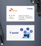 SK 명함 SKT 명함 SK 텔레콤 베스트 디자인 12종 : 헬로우디자인