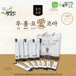 약초인 우슬즙 우슬복합물 홍화씨 오가피 농축 우홍오 애 조아 스틱 13g 30포 : 약제천궁
