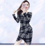 여자 봄 슬림핏 미니 원피스 오피스룩 미니 원피스 Nru329LYQ2 : 요링링스