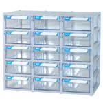 자체생산판매 공식판매처 태광프라스틱   크기도다양 튼튼한상품 부품정리함 멀티박스  투명서랍 : 태광프라스틱