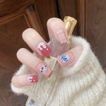 걸스코코 네일팁 무광캐릭터 셀프네일아트 붙이는 젤네일 인조손톱 NAIL-N169 : 걸스코코