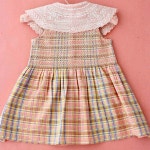 봉주르다이어리 23SS 레인보우 체크 아메리칸 암 탑 : 리틀브루클린