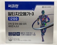 동아제약 써큐란 알티지오메가3 1200(120캡슐)2개월 / 약국 정식 제품 : BNC Healthcare