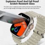 나치반 등산용품 선박 us HK8 프로 맥스 스마트 워치 49mm 시리즈 8 화면 새로 고침 Rtae AMOLED 스크린 NFC 나침반 애플 시계 IWO... 