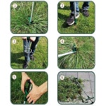 초여름김매기필수품 마당잡초뽑기기구 허리아프지않는뿌리제거기 : 범스스토어