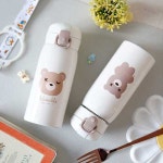 푸코 쿠마 베어 원터치 보온병 350ml 1p : 프로방스코리아