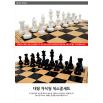 대형 자석 형 체스 말 세트 보드 게임 브레인 스포츠 판 자석 가족 어린이 캠핑 놀이 : 마바고