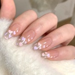 걸스코코 네일팁 하트무늬 셀프네일아트 붙이는 젤네일 인조손톱 NAIL-N384 : 걸스코코